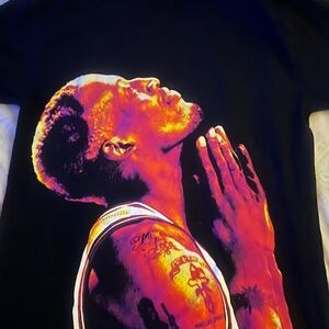 Rodman Apparel Black Cotton Tee